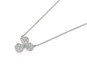 Tiffany ティファニー Paper Flowers ペーパーフラワー ダイヤモンド ネックレス Pt950