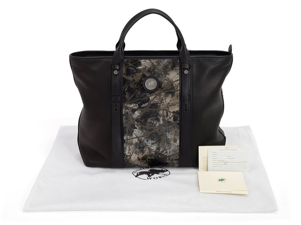 HUNTING WORLD ハンティングワールド × KYOTO Leather トートバッグ L 435100KLA