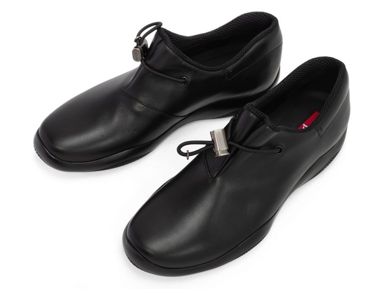 PRADA トブラック レザー スニーカー PS0742 #7 (約26cm) ブラック Toblach leather sneakers