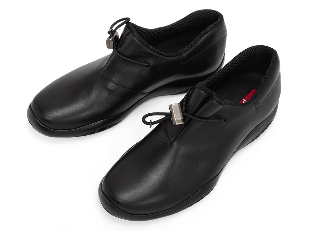 PRADA Toblach leather sneakers PS0742 #7 (約26cm)