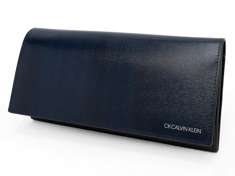 Calvin Klein 長財布 Boulder II 345184 ネイビー