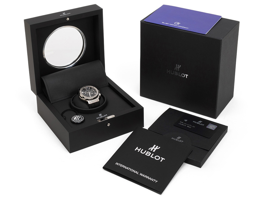 HUBLOT ウブロ クラシック フュージョン アエロ クロノグラフ チタニウム 525.NX.0170.LR 美品