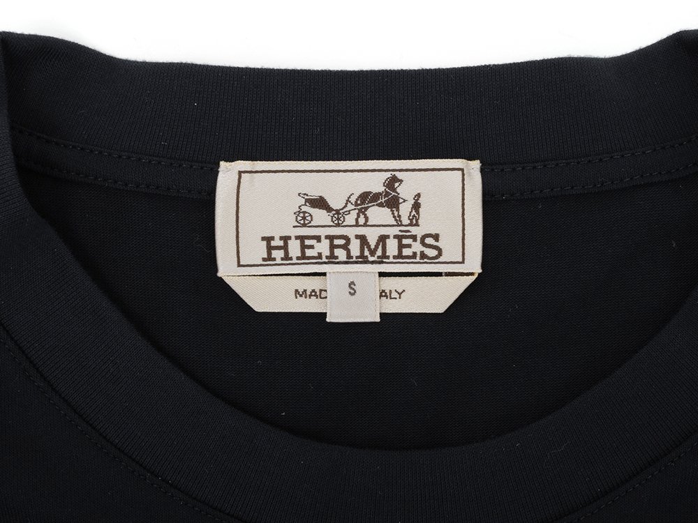 HERMES Tシャツ Mega Chariot メガ・シャリオ Sサイズ H267820