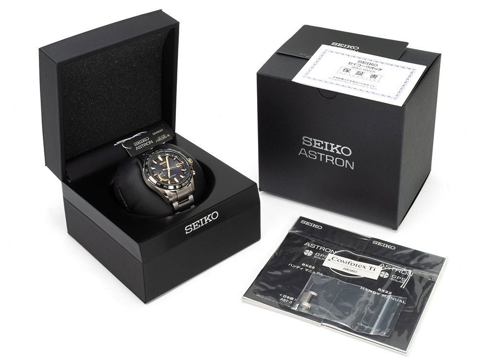 SEIKO ASTRON アストロン GPSソーラーウオッチ SBXB087 チタン